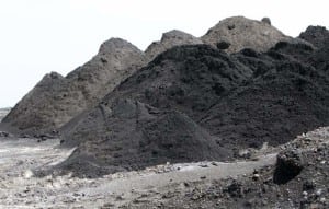 coal ash piles