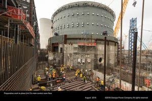 Vogtle nuclear expansion August 2018