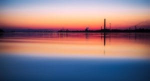 PowerPlant_Sunrise_water_pxhere