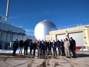 Senior delegation led by H.E. Mohamed Al Hammadi Outside