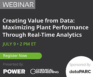 Creating Value from Data: Maximizing Plant Performance Through Real-Time Analytics