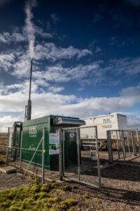 Hydrogen ready combined heat and power unit and EMEC hydrogen supply during trial at Kirkwall Airport (Colin Keldie - EMEC)-105