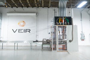 VEIR_s specialized termination unit channels power from traditional transmission lines to single superconducting cable